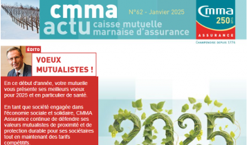 CMMA Actu N°62 - Janvier 2025