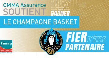 CMMA Assurance partenaire de Champagne Basket
